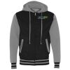 Unisex Heavyweight Varsity Full-Zip Hooded Sweatshirt Thumbnail